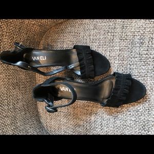 Women’s Vaneli Suede Black Heels